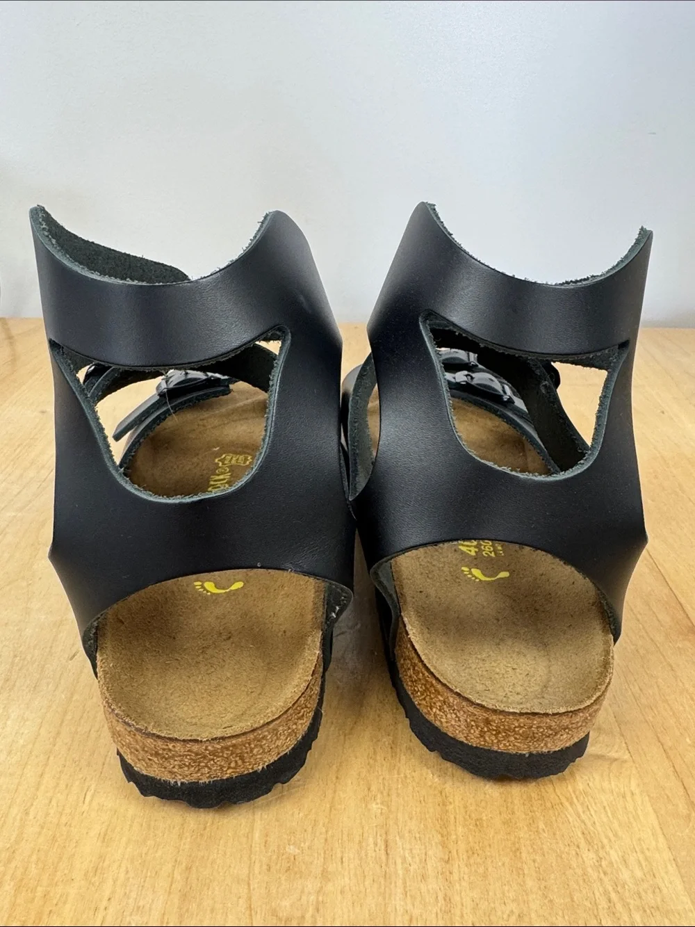 Birkenstock Athens Caged Sandal in Black size 40 Women’s 9 Men’s 7 - Picture 5 of 7